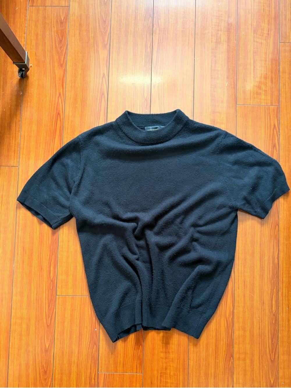Requirements Black Knit Pullover